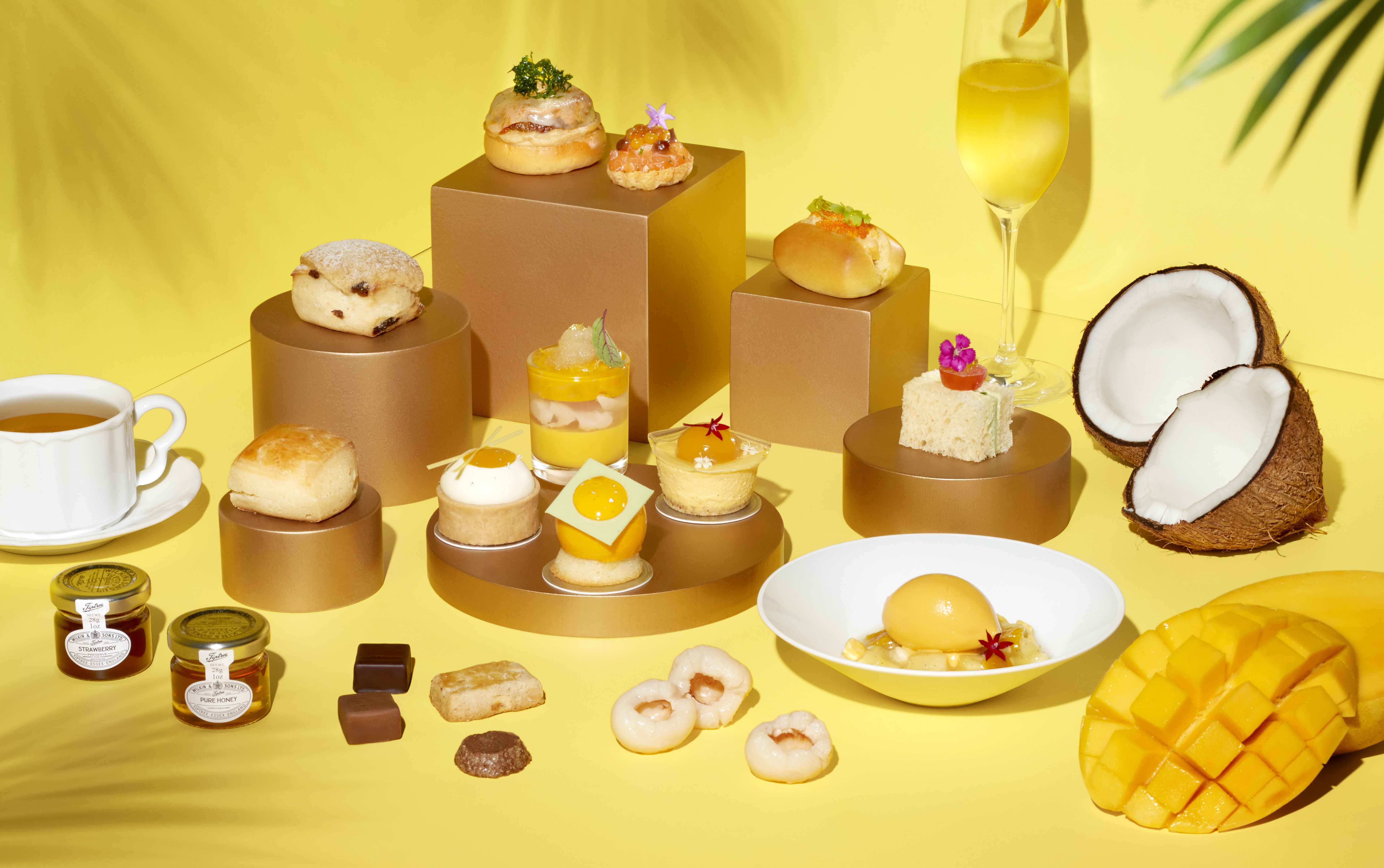 季節ごとにこだわりのアフタヌーンティーをお楽しみください